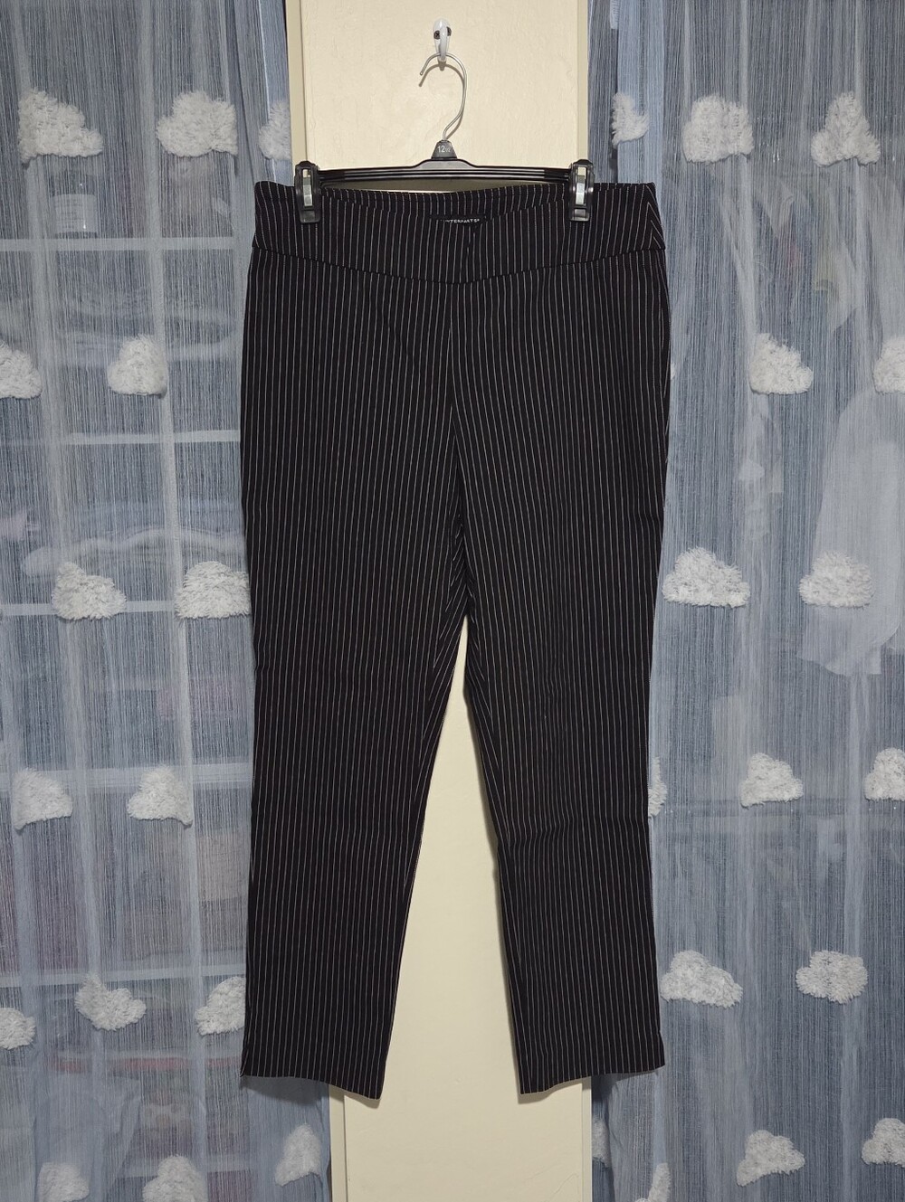 Counterparts Black Pinstripe Pants